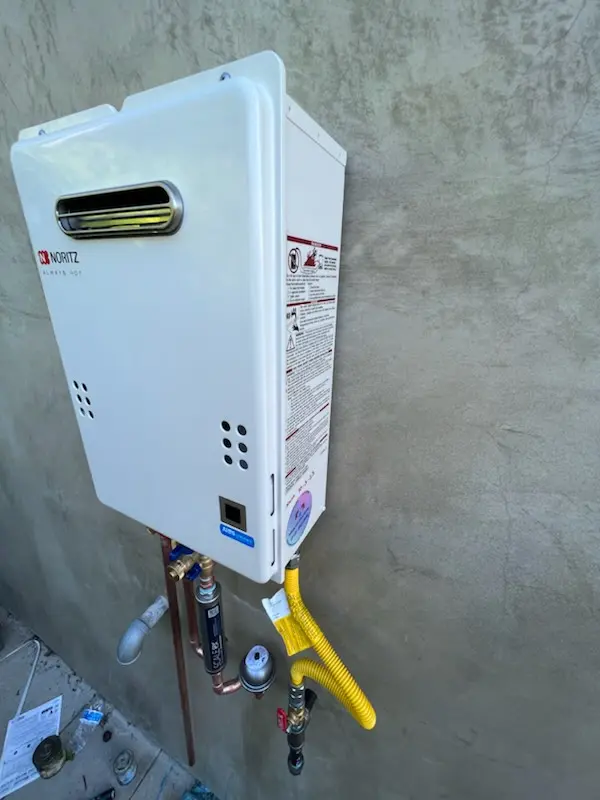 Tankless water heater installation for East Hill homes